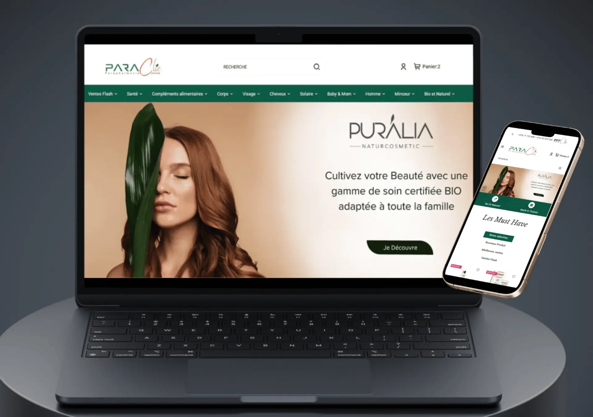 Paraclic - digital project by THE ROAD
