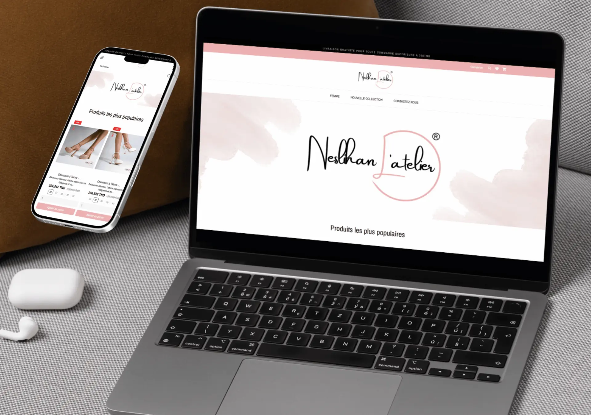 Neslihan L’Atelier - digital project by THE ROAD