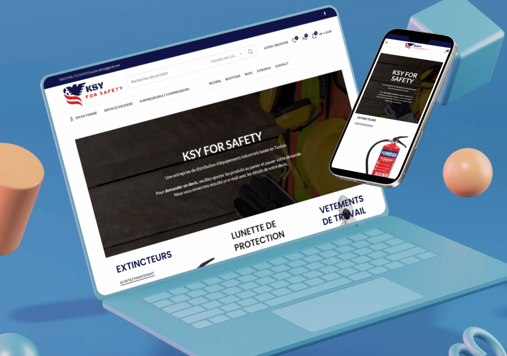 KSY For Safety - digital project by THE ROAD