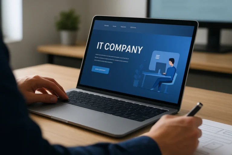 Création de site web pour société informatique en Tunisie : comment bâtir un site crédible et performant