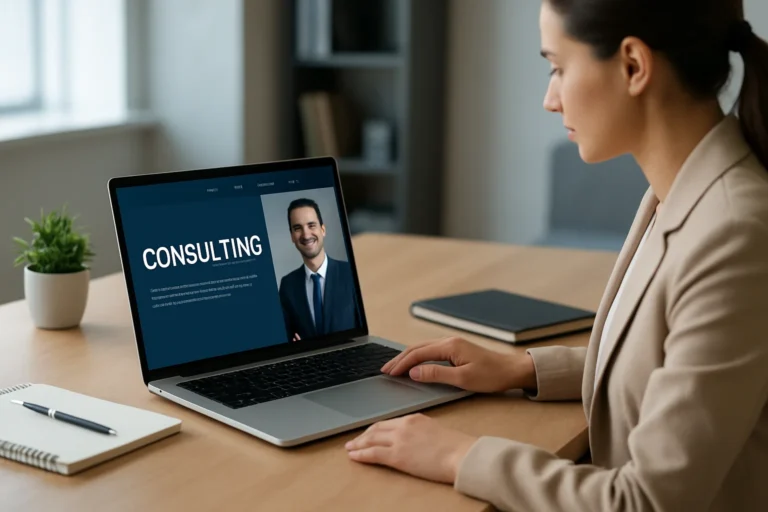 Création site web pour société de consulting en Tunisie : attirer plus de clients et générer des demandes qualifiées