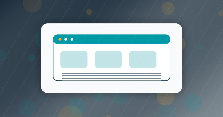 Illustration abstraite d un site web professionnel en Tunisie sans texte