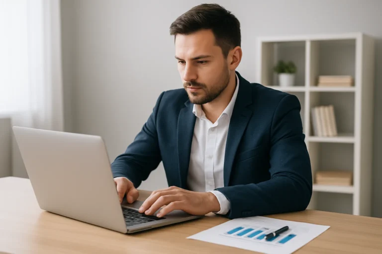 Comment créer une page service qui génère des demandes de devis ?