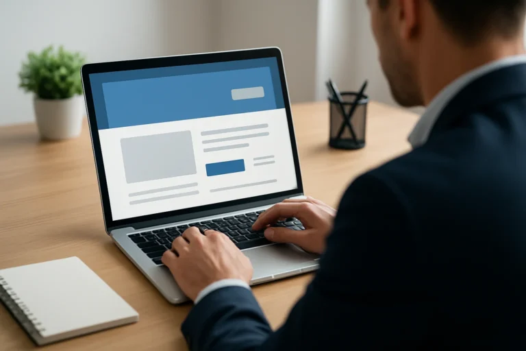 Création de landing page B2B : comment générer des leads qualifiés sans perdre de trafic
