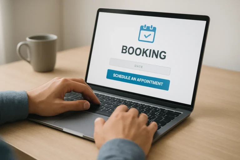 Création de site web avec prise de rendez-vous en ligne : comment transformer votre site en canal de conversion
