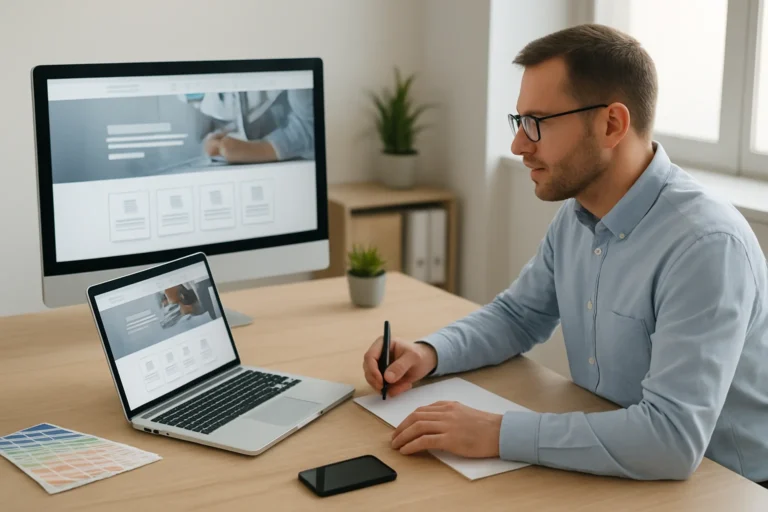 Création de site web pour bureau d’études en Tunisie : un levier de crédibilité et de demandes qualifiées