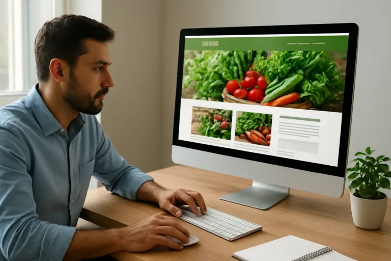 Création de site web pour entreprise agroalimentaire en Tunisie : structure, crédibilité et conversion