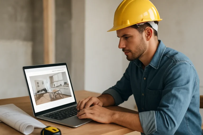 Création de site web pour entreprise de rénovation en Tunisie : attirer des demandes qualifiées et gagner en crédibilité
