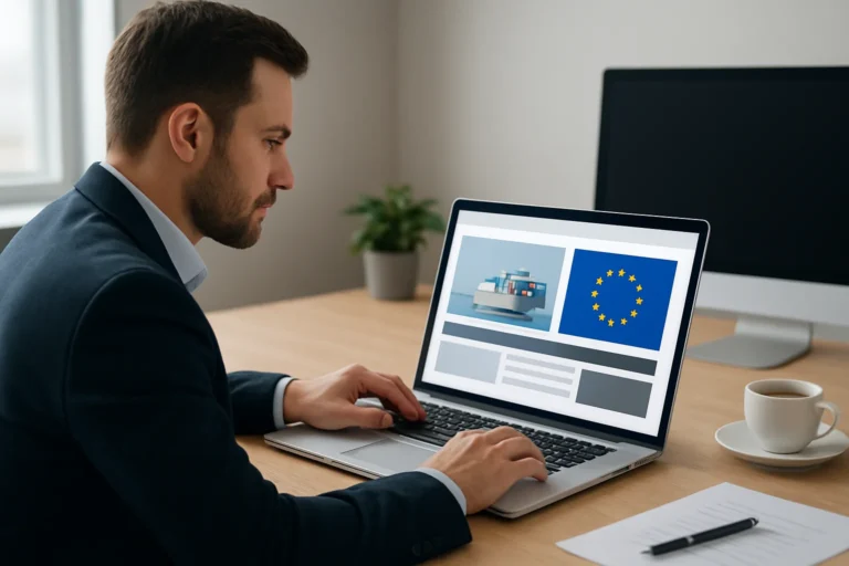Création de site web pour entreprise exportatrice vers l’Europe : structurer la visibilité, la crédibilité et les demandes qualifiées
