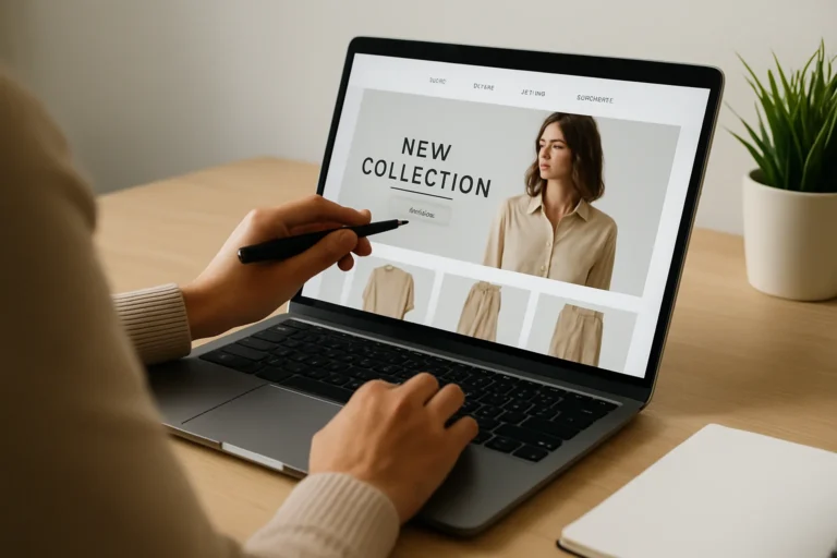 Création de site web pour marque de vêtements en Tunisie : comment construire une boutique crédible et rentable