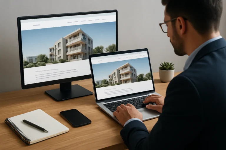 Création de site web pour promoteur de projets en Tunisie : comment bâtir une présence qui convertit