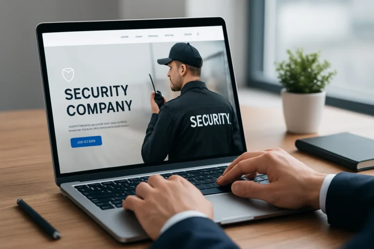 Création de site web pour société de sécurité en Tunisie : comment construire une présence crédible et rentable