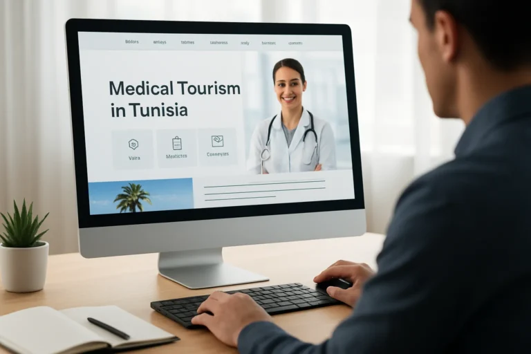 Création de site web pour une agence de tourisme médical en Tunisie : structure, confiance et conversion