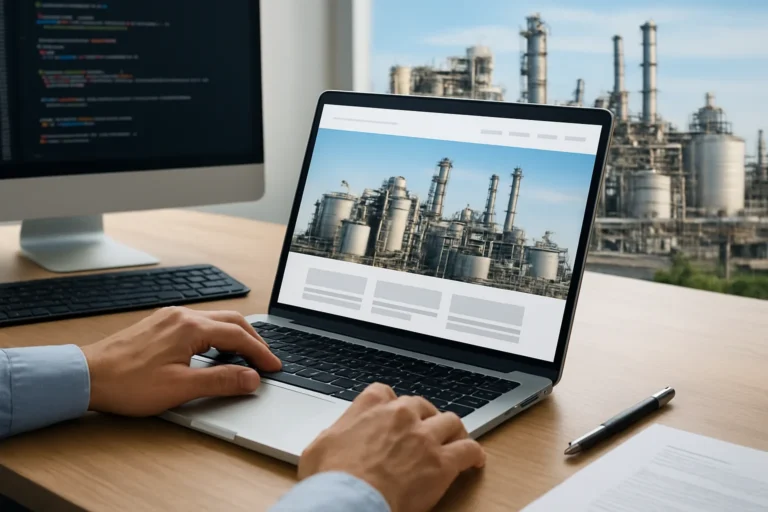Création de site web pour usine en Tunisie : le guide pour un site industriel utile, crédible et rentable