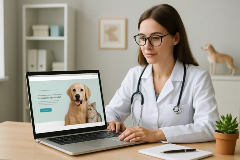 Création de site web pour vétérinaire en Tunisie : attirer plus de clients et renforcer la confiance