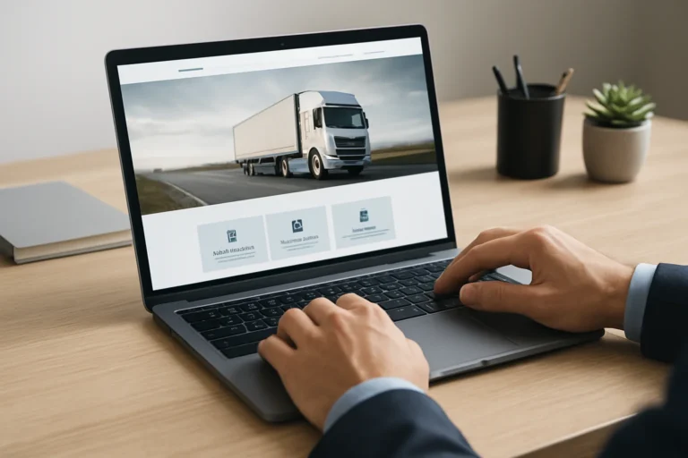 Création site web pour entreprise logistique en Tunisie : un levier de visibilité, de crédibilité et de demandes qualifiées