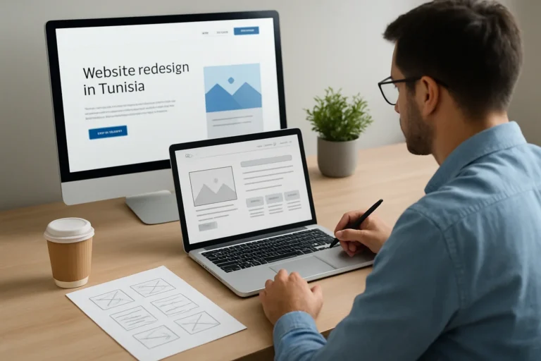Refonte de site web en Tunisie : comment améliorer la conversion sans perdre votre visibilité