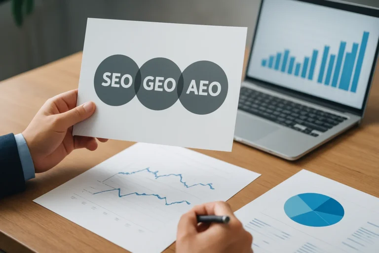 SEO, GEO et AEO : quelles différences et comment les utiliser pour votre visibilité