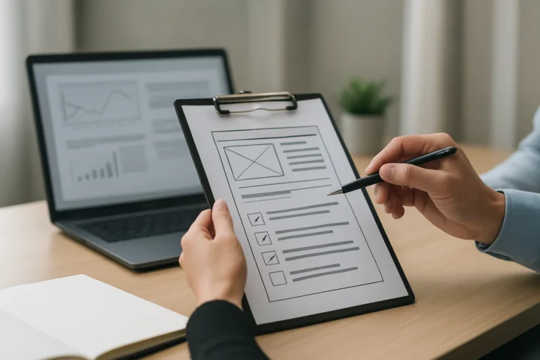 Audit UX : méthode, exemple de rapport et checklist pour améliorer la conversion