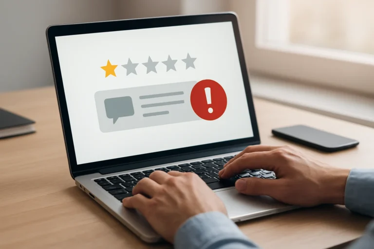 Avis Google négatifs : comment répondre, signaler et traiter les problèmes récurrents
