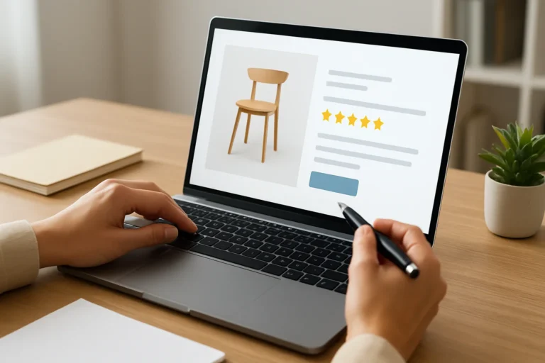 Fiche produit e-commerce : structure, exemples et checklist pour convaincre