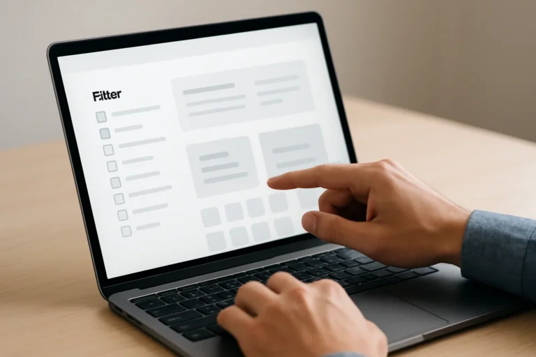 Navigation à facettes : comment proposer des filtres utiles sans multiplier les pages inutiles