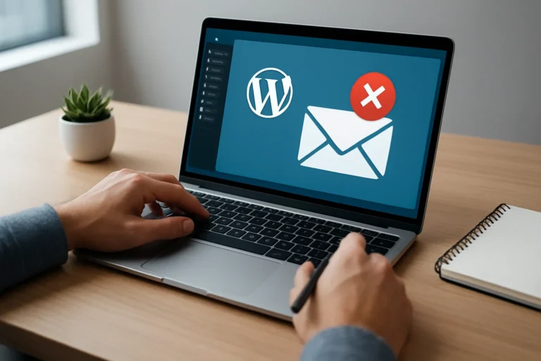 WordPress n’envoie plus d’e-mails : diagnostic, SMTP et tests de délivrabilité