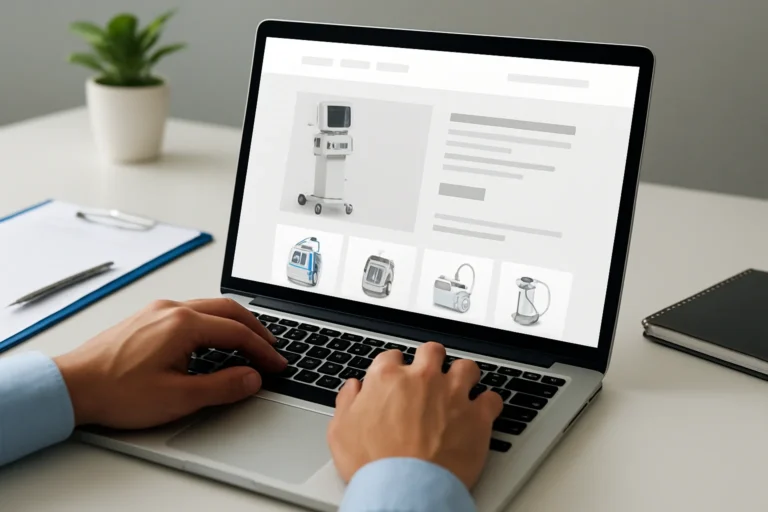 Créer un site web pour un fournisseur de matériel médical en Tunisie : présenter les équipements et générer des demandes de devis